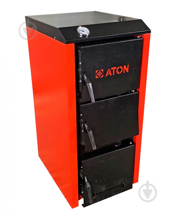 Котел твердотопливный ATON Multi 20кВт - фото 1