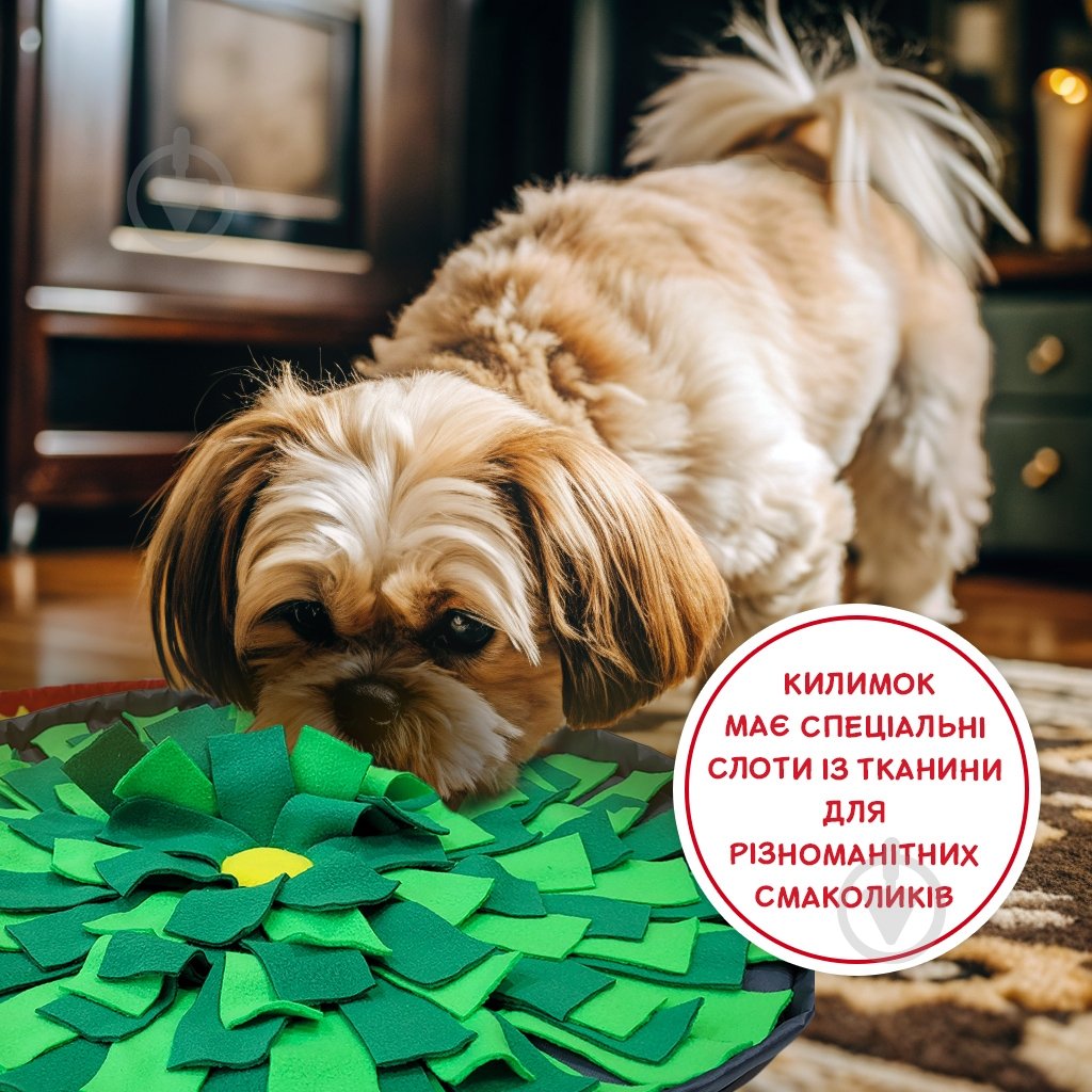 Нюхательный интерактивный коврик Fanny Animals круглый МС 160401-21 - фото 7 Нюхательный интерактивный коврик Fanny Animals круглый МС 160401-21 - фото 7