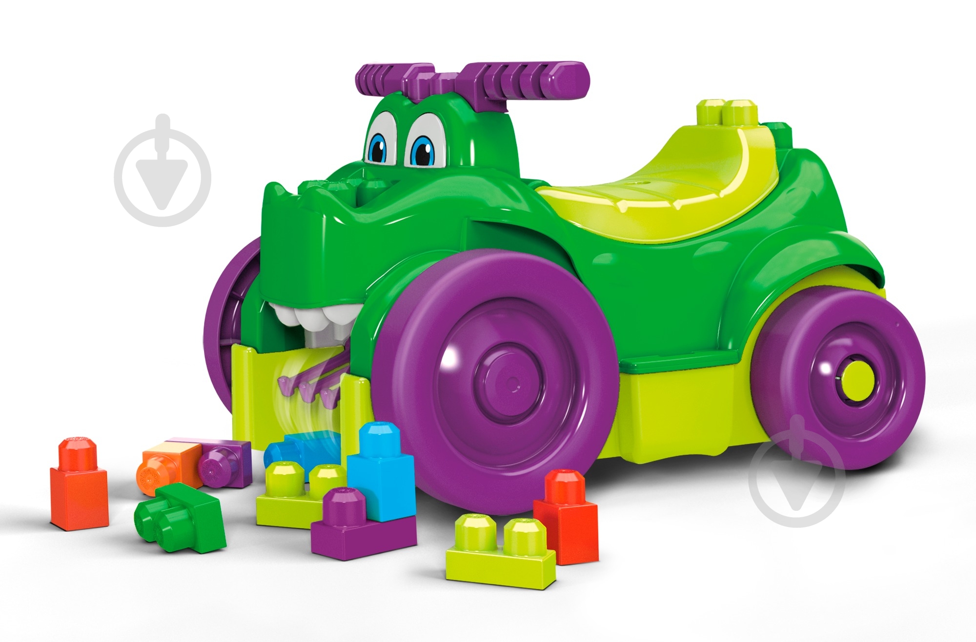 Каталка Mega Bloks Катайся и собирай кубики GFG22 - фото 5