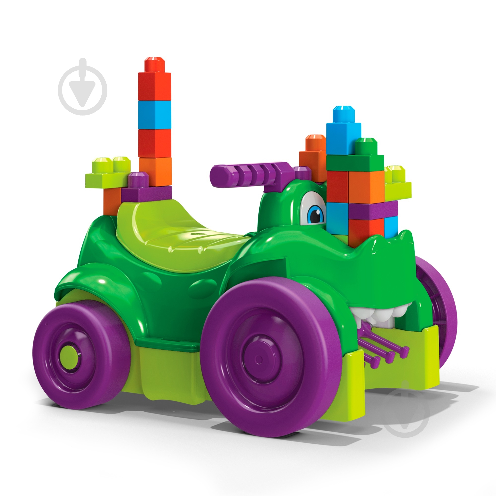 Каталка Mega Bloks Катайся и собирай кубики GFG22 - фото 1
