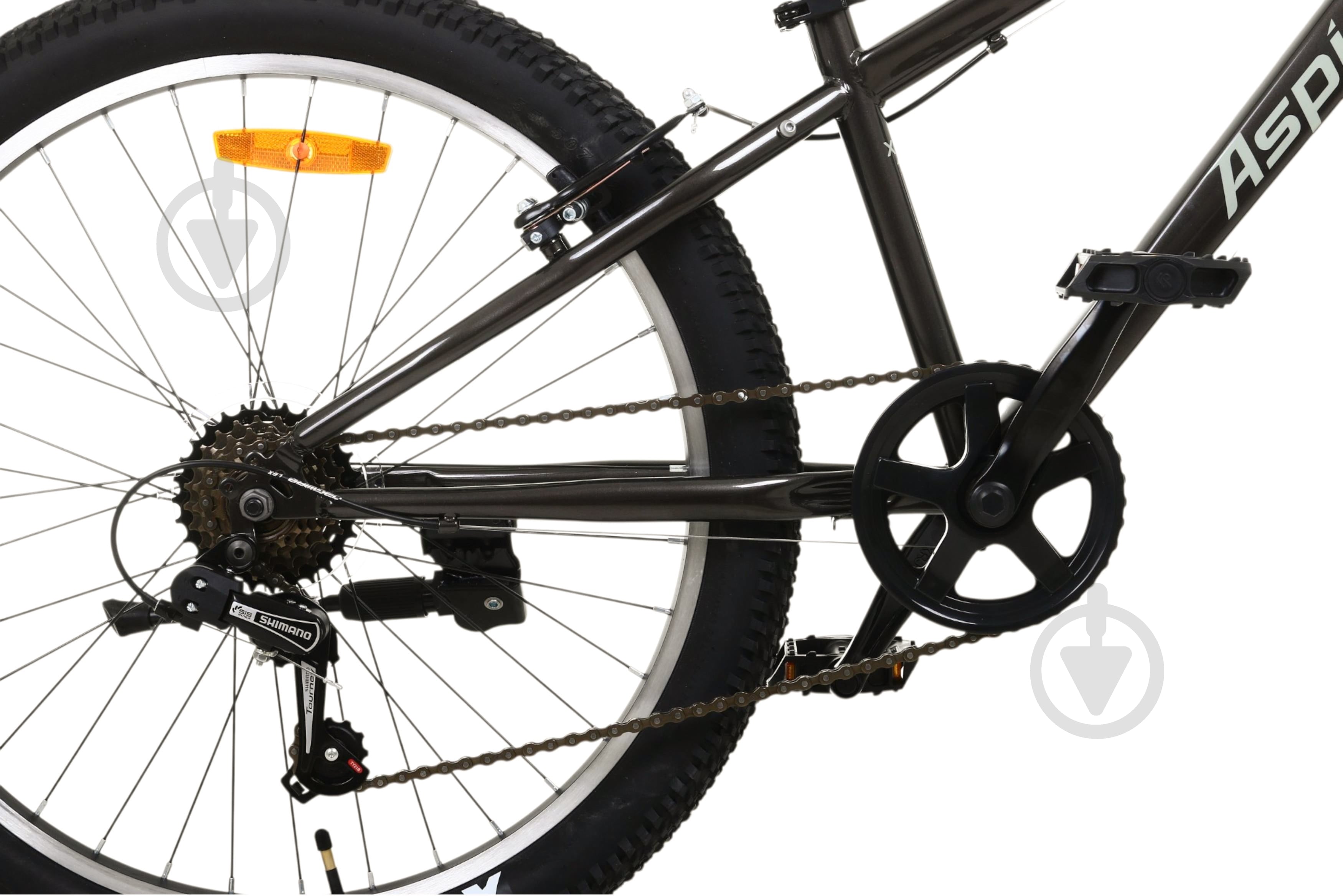 Велосипед Aspini 24" 12"(30 см) Rapido 24 RA24-GR серый - фото 10 Велосипед Aspini 24" 12"(30 см) Rapido 24 RA24-GR серый - фото 10