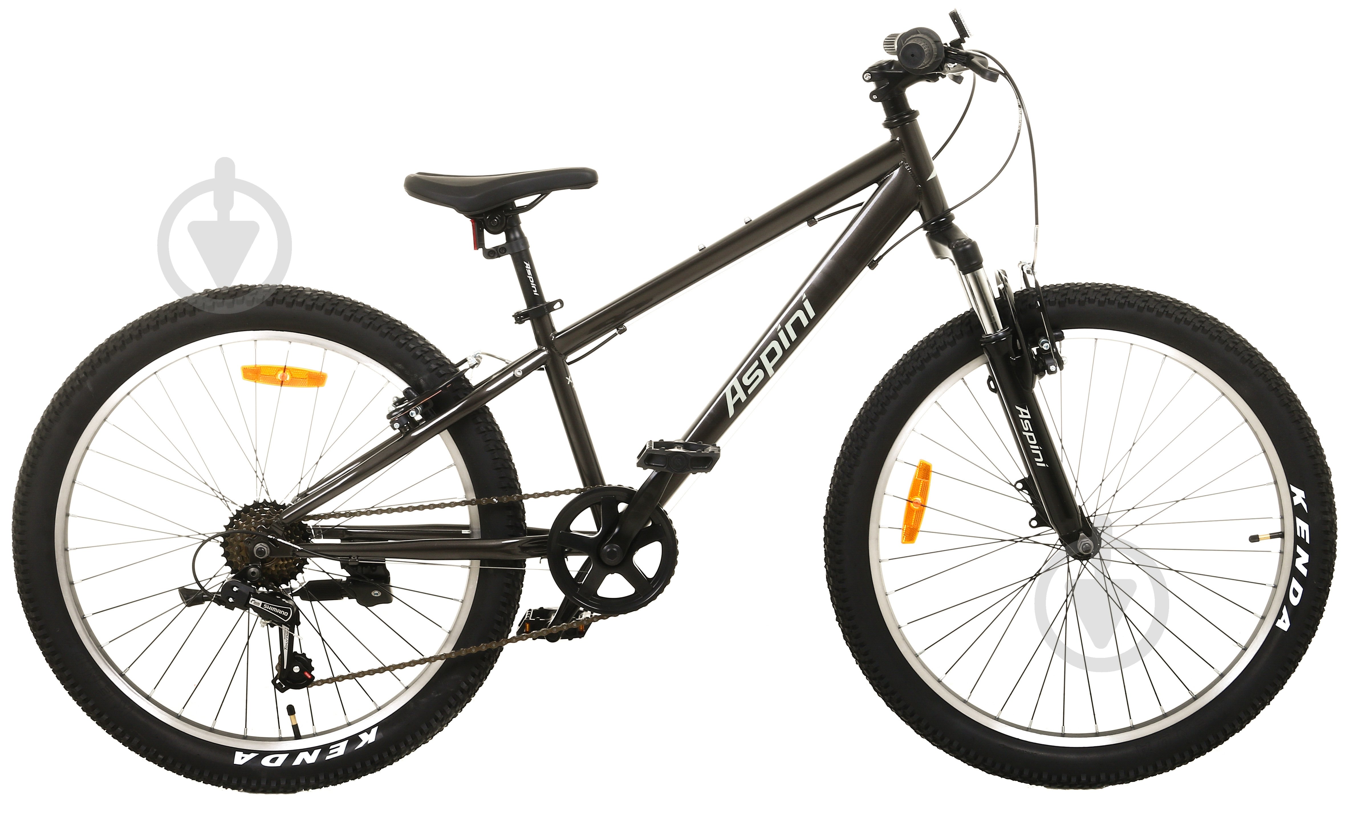 Велосипед Aspini 24" 12"(30 см) Rapido 24 RA24-GR серый - фото 1 Велосипед Aspini 24" 12"(30 см) Rapido 24 RA24-GR серый - фото 1