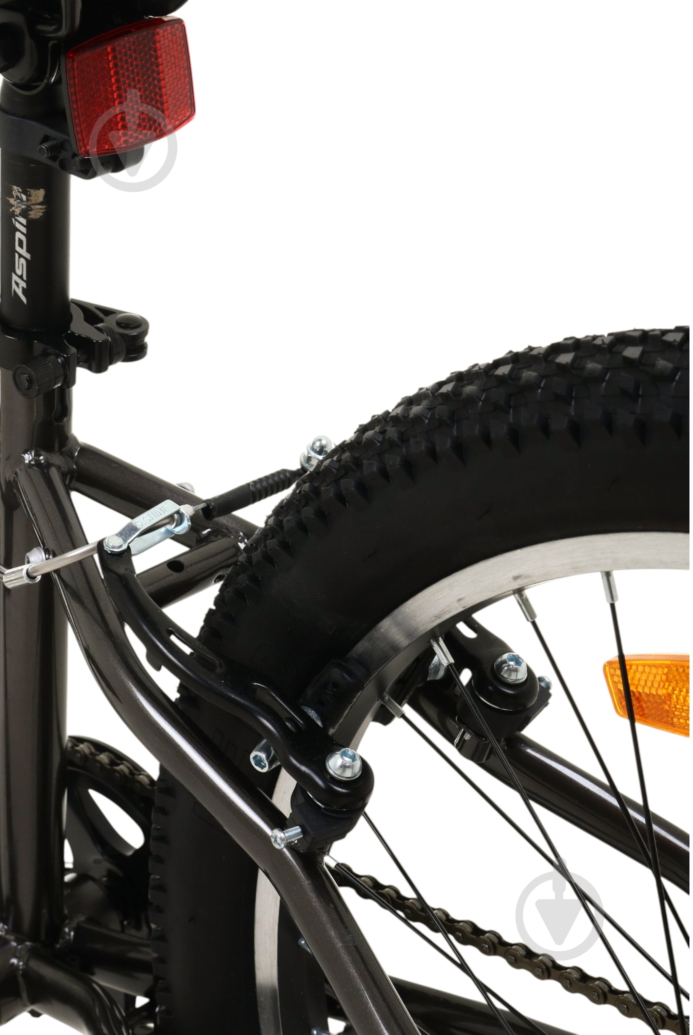 Велосипед Aspini 24" 12"(30 см) Rapido 24 RA24-GR серый - фото 6 Велосипед Aspini 24" 12"(30 см) Rapido 24 RA24-GR серый - фото 6