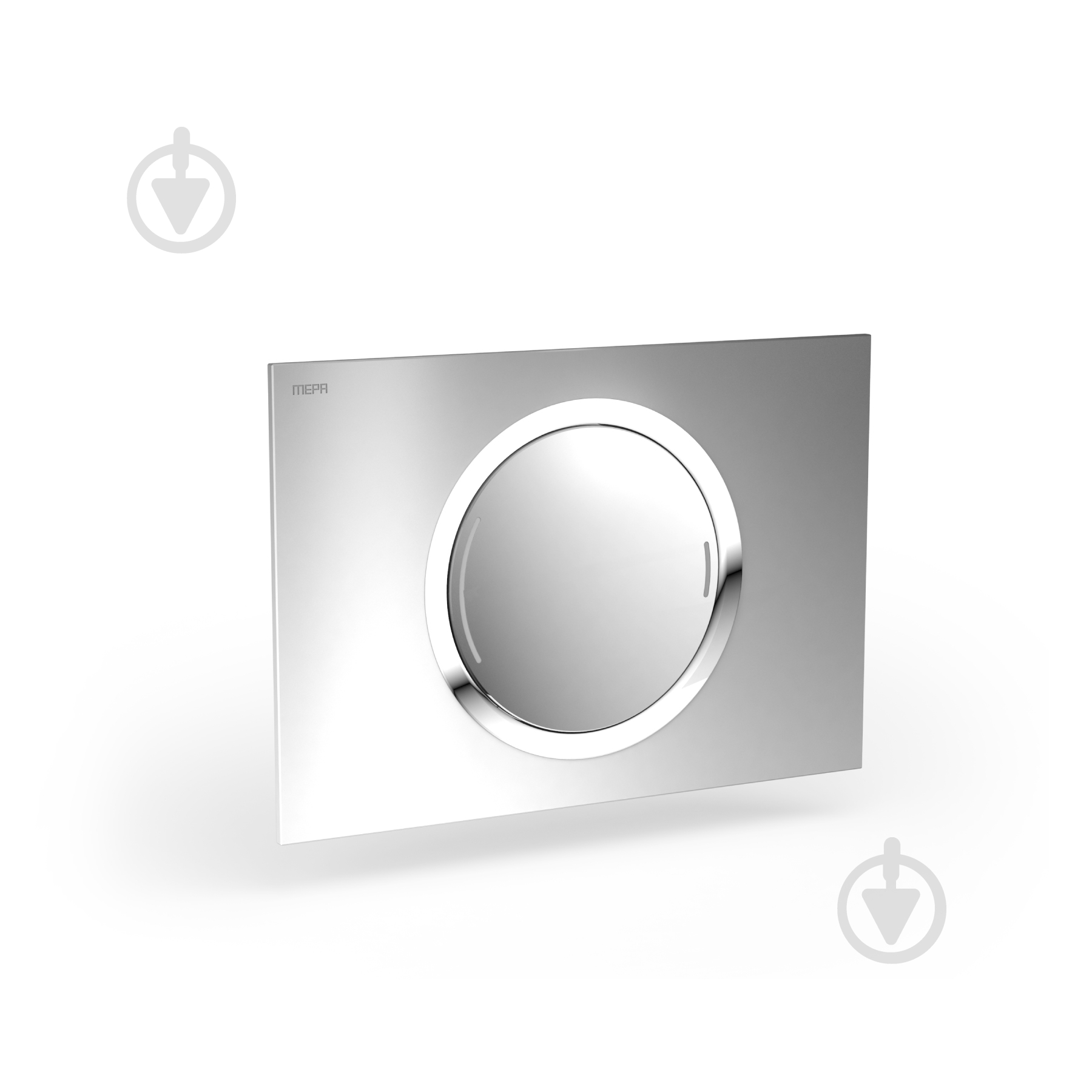 Кнопка смыва REHAU Zero хром - фото 2