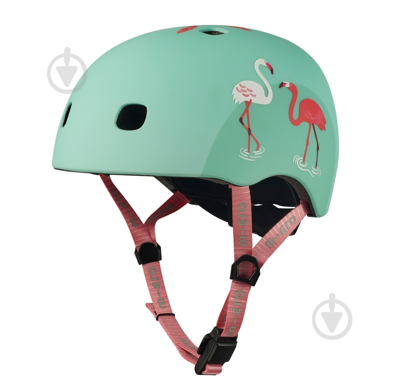 Шолом захисний Micro Mobillity Systems Micro PC flamingo AC2124BX р. M світло-зелений - фото 1 Шолом захисний Micro Mobillity Systems Micro PC flamingo AC2124BX р. M світло-зелений - фото 1