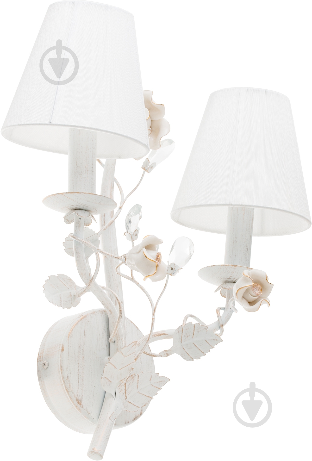 Бра Интеркласс НББ 01-2хХХ-009 2x40 Вт E14 белый SB0925/2-- бра для 0910/24 - фото 2 Бра Интеркласс НББ 01-2хХХ-009 2x40 Вт E14 белый SB0925/2-- бра для 0910/24 - фото 2