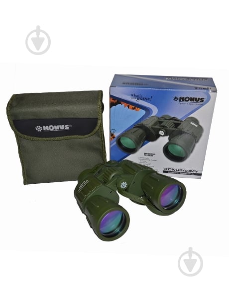 Бинокль Konus "KONUSARMY" 10X50 W.A - фото 1