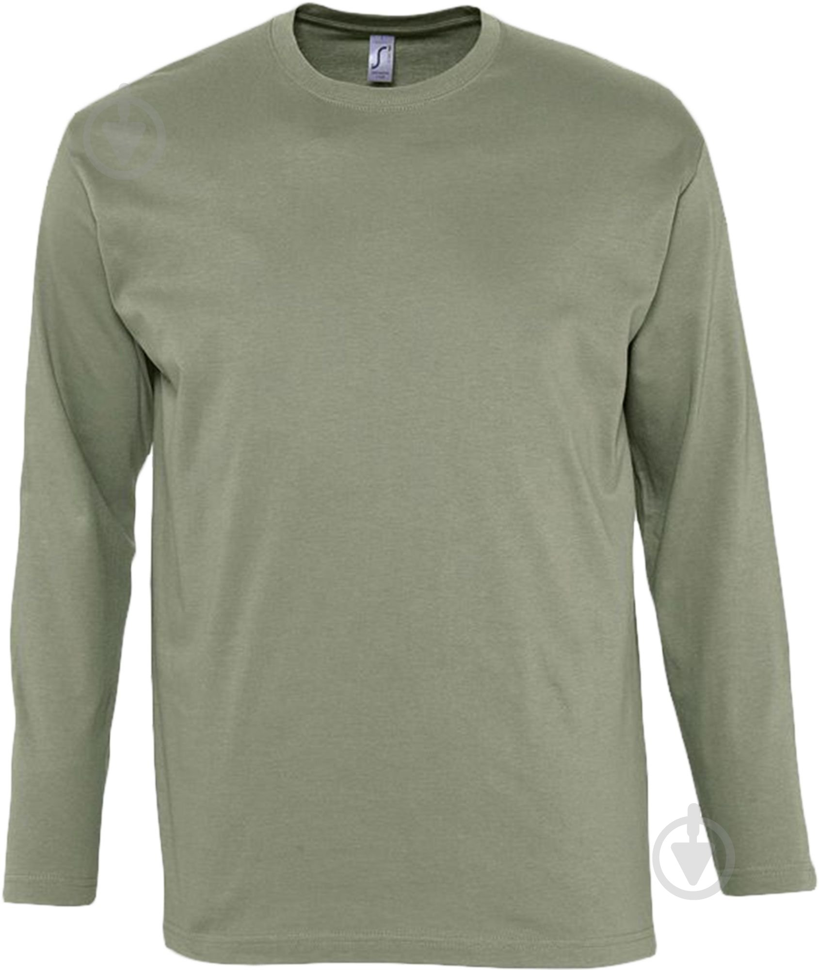 Футболка с длинным рукавом Sol's Monarch 150 р. L хаки - фото 1