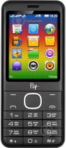 Мобільний телефон Fly FF2801 black - фото 1