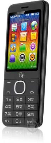 Мобільний телефон Fly FF2801 black - фото 3