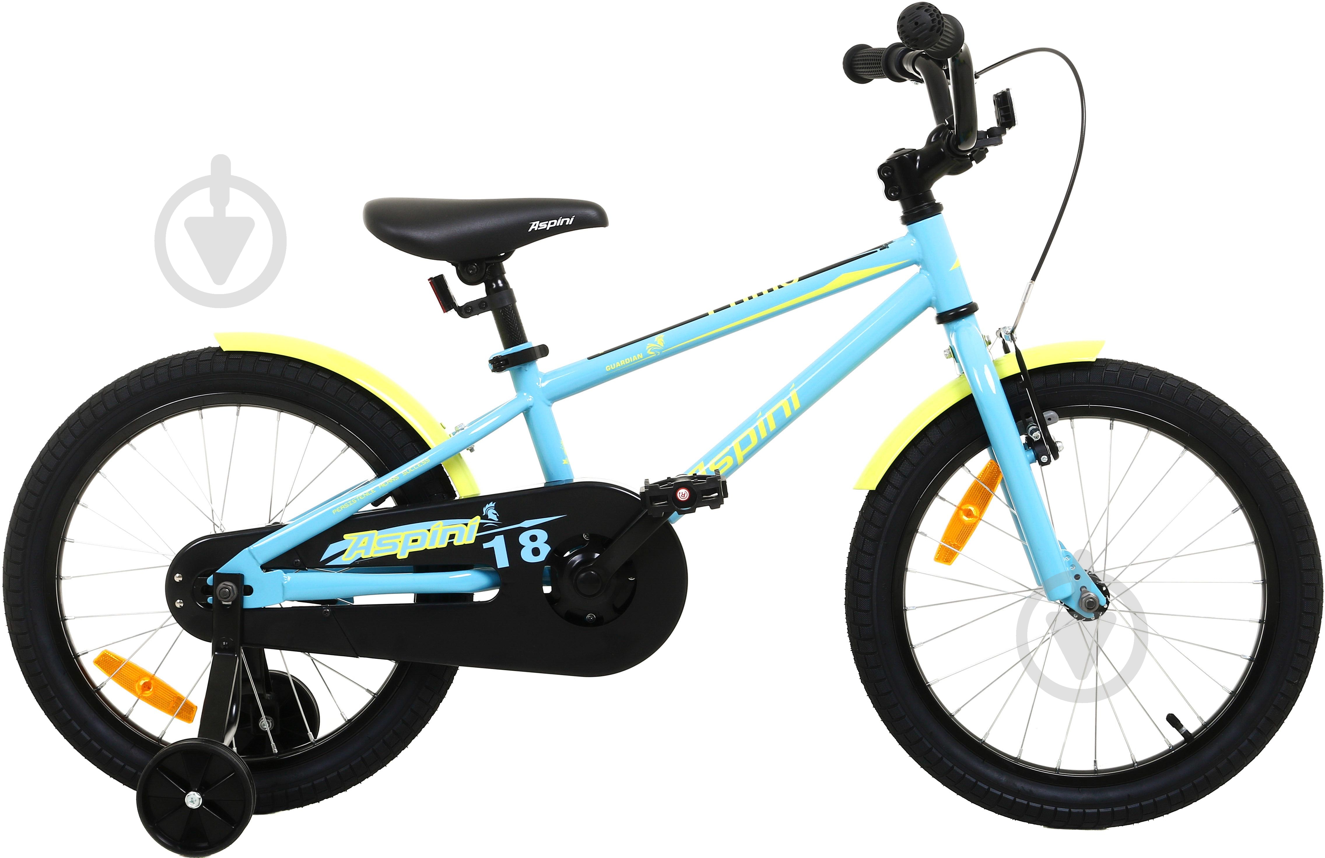 Велосипед Aspini 18" 9"(23 см) Primo 18 PRI18-BL голубой - фото 1