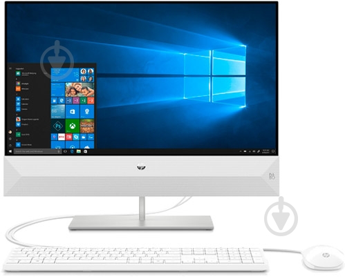 Моноблок HP Pavilion 27" (7JU43EA) white - фото 1