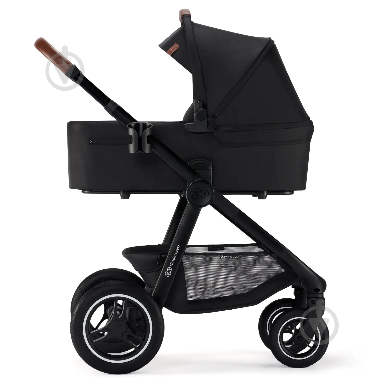 Коляска универсальная 2 в 1 Kinderkraft Everyday Black (KSEVER00BLK2000) - фото 2 Коляска универсальная 2 в 1 Kinderkraft Everyday Black (KSEVER00BLK2000) - фото 2
