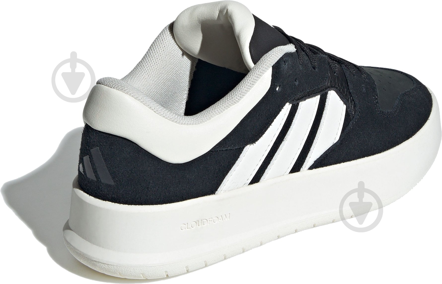 Кроссовки женские демисезонные Adidas COURT 24 IH0524 р.36 2/3 черные с белым - фото 4