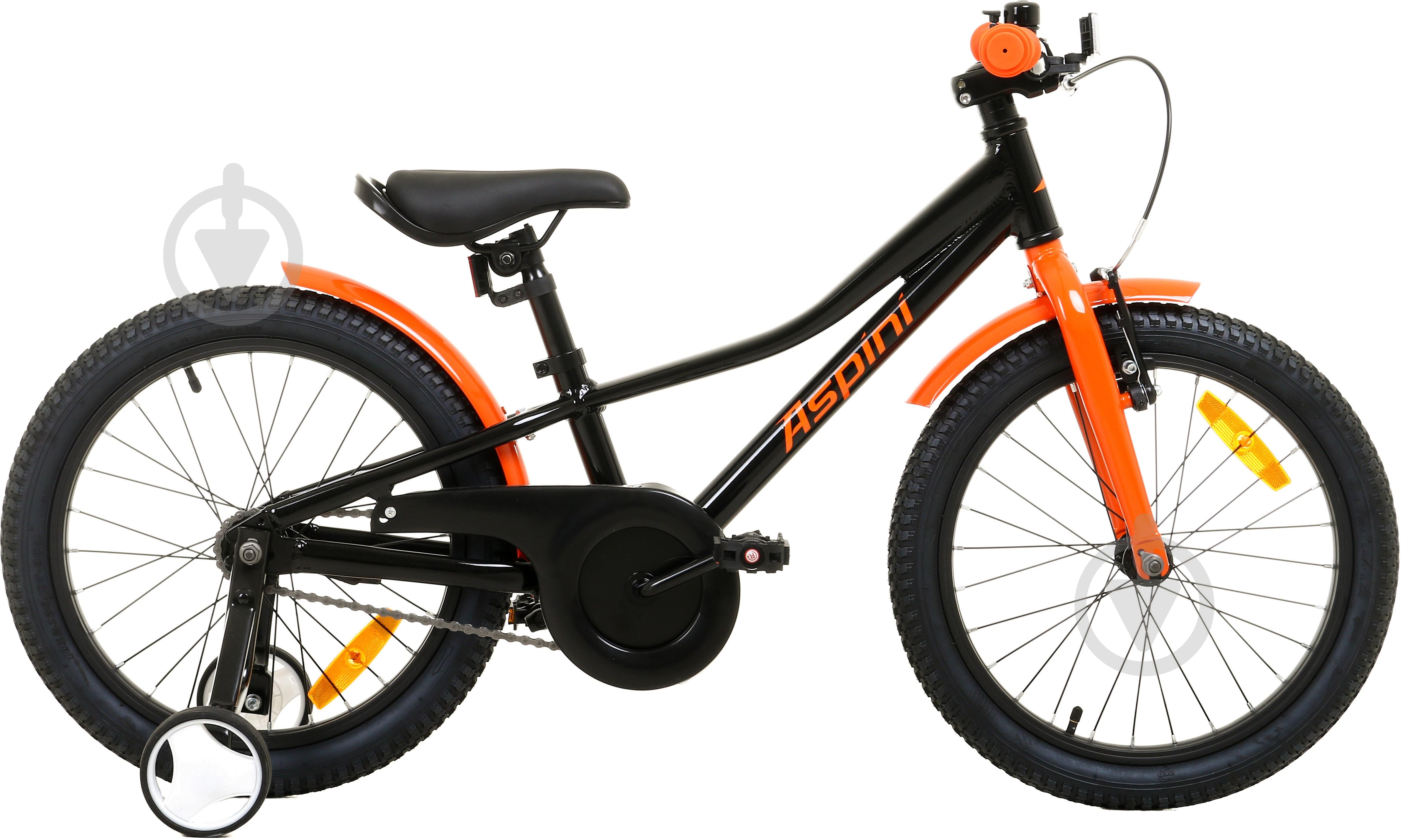 Велосипед Aspini 18" 9"(23 см) Maximus 18 MAX18-BK черный - фото 1