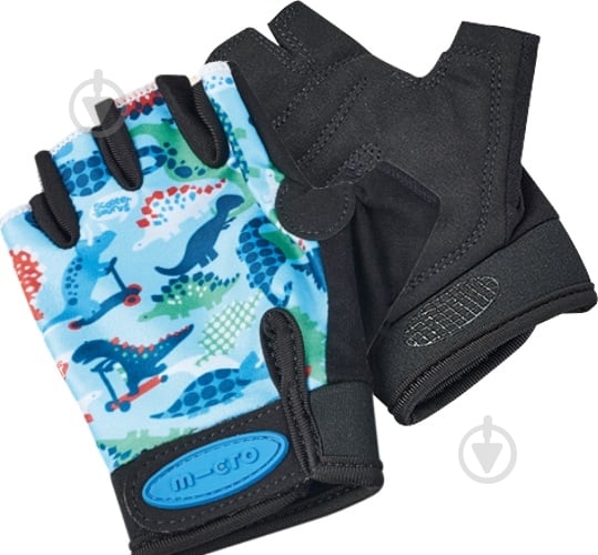 Рукавички Micro Mobillity Systems Scootersaurus Micro AC4832 блакитний - фото 1 Рукавички Micro Mobillity Systems Scootersaurus Micro AC4832 блакитний - фото 1
