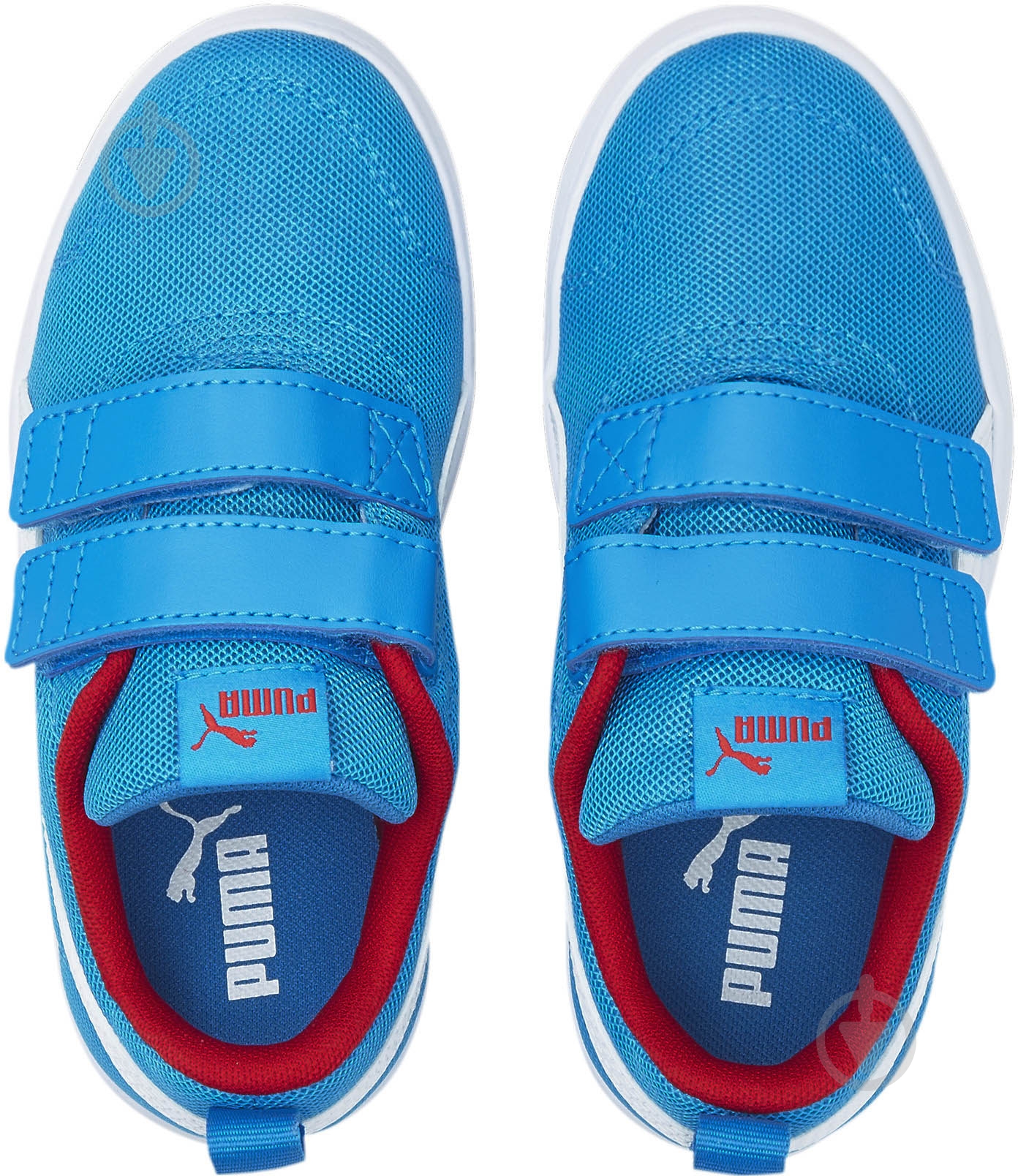 Кросівки Puma Courtflex v2 Mesh V PS 37175810 р.34 блакитні - фото 3 Кросівки Puma Courtflex v2 Mesh V PS 37175810 р.34 блакитні - фото 3