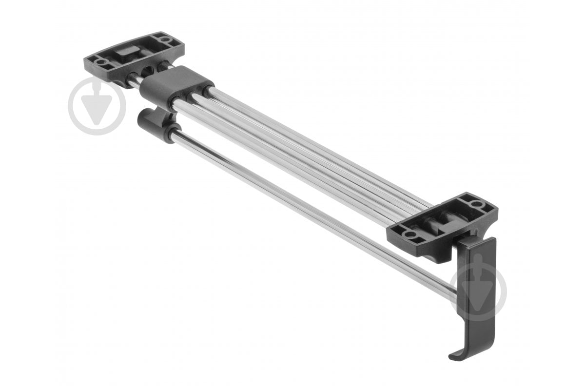 Вішалка висувна GTV WW-WSD400-01B посилена з гачком 400 мм чорний - фото 1 Вішалка висувна GTV WW-WSD400-01B посилена з гачком 400 мм чорний - фото 1