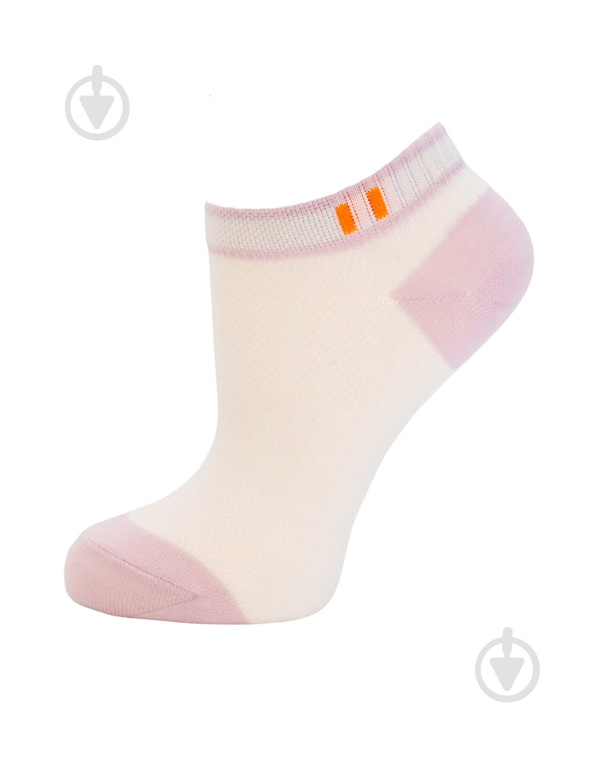 Шкарпетки жіночі L&R 120 (короткі) 03 р.36-38 біло-буковий 1 шт. - фото 1