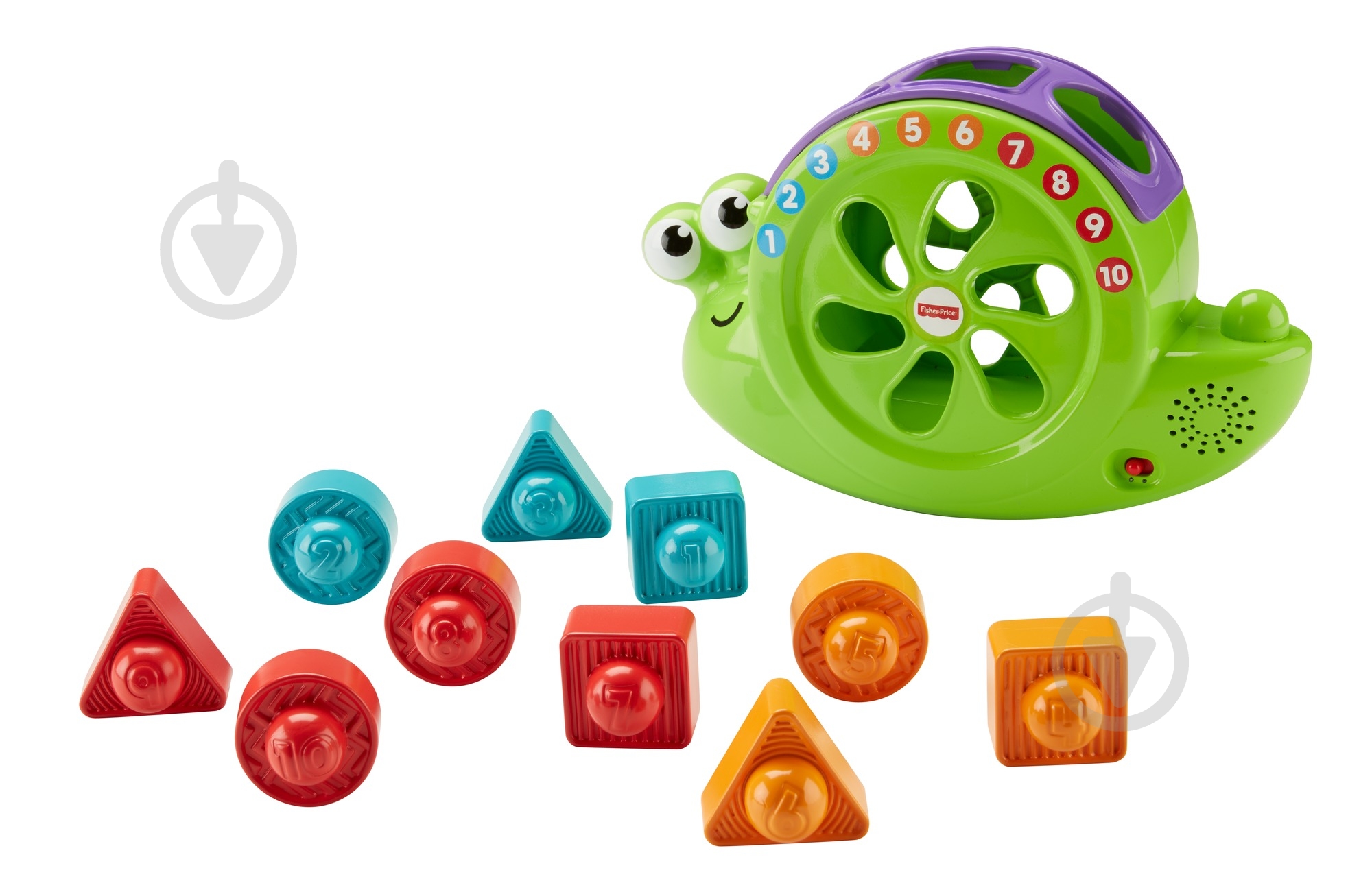 Игрушка-сортер Fisher Price "Улитка" FRB84 - фото 4