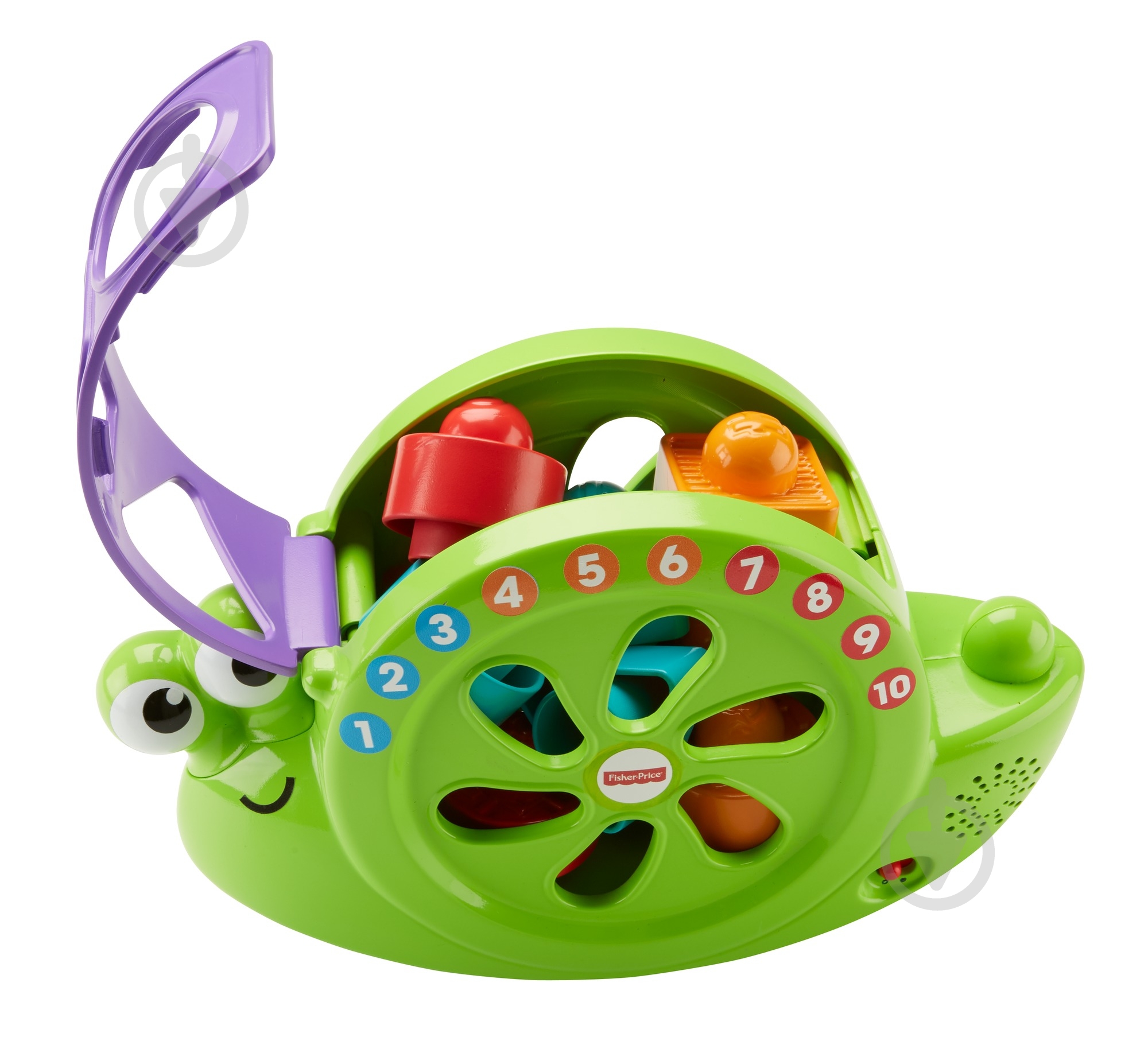 Игрушка-сортер Fisher Price "Улитка" FRB84 - фото 3