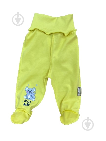 Ползунки детские Bambinelli р.56 желтый П300-7 - фото 1