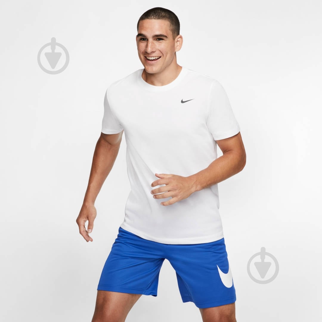 Футболка Nike M NK DRY TEE DFC CREW SOLID AR6029-100 р.2XL белый - фото 3 Футболка Nike M NK DRY TEE DFC CREW SOLID AR6029-100 р.2XL белый - фото 3