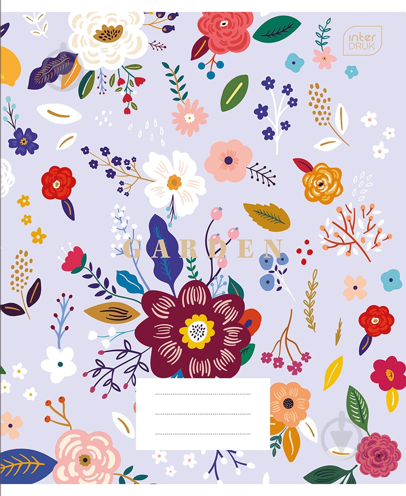 Тетрадь школьная А5 24 # BOTANIQUE InterDRUK - фото 1