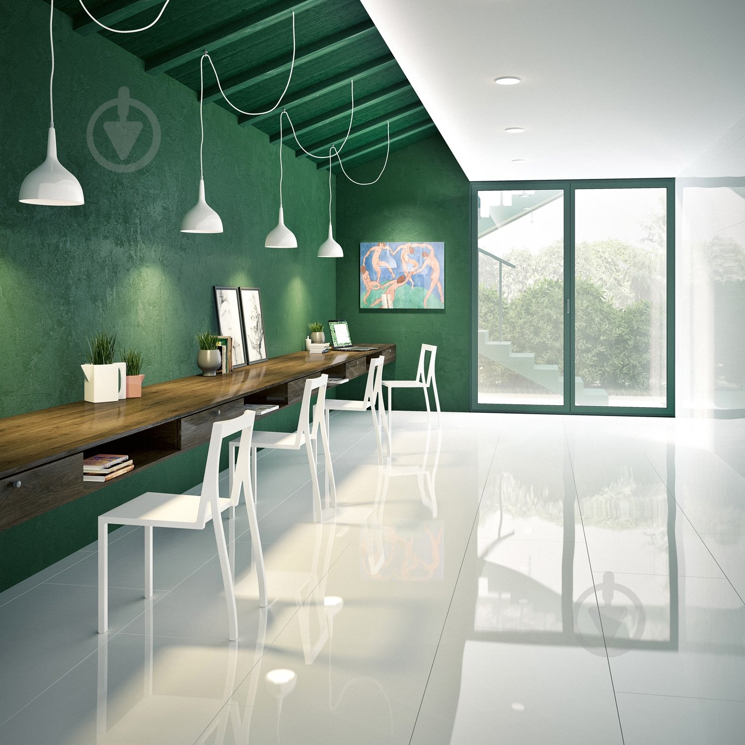 Плитка INTER GRES Superwhite 60x60 19 061/L белая - фото 4 Плитка INTER GRES Superwhite 60x60 19 061/L белая - фото 4