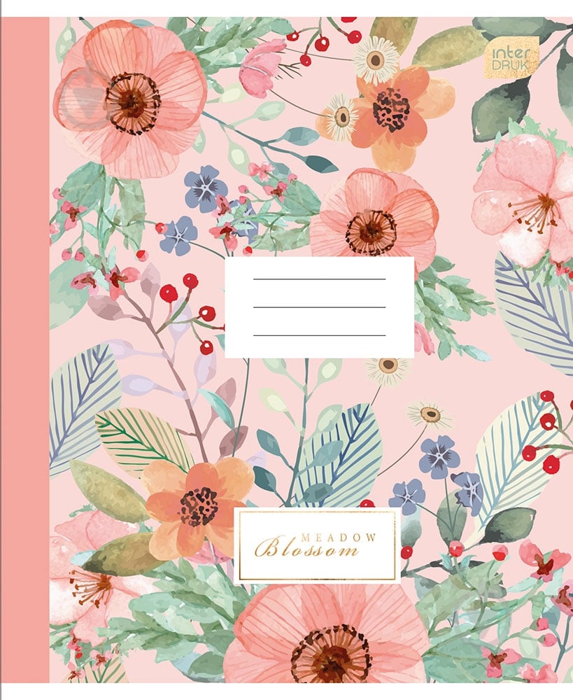 Тетрадь школьная А5 48 # BOTANIQUE InterDRUK - фото 1