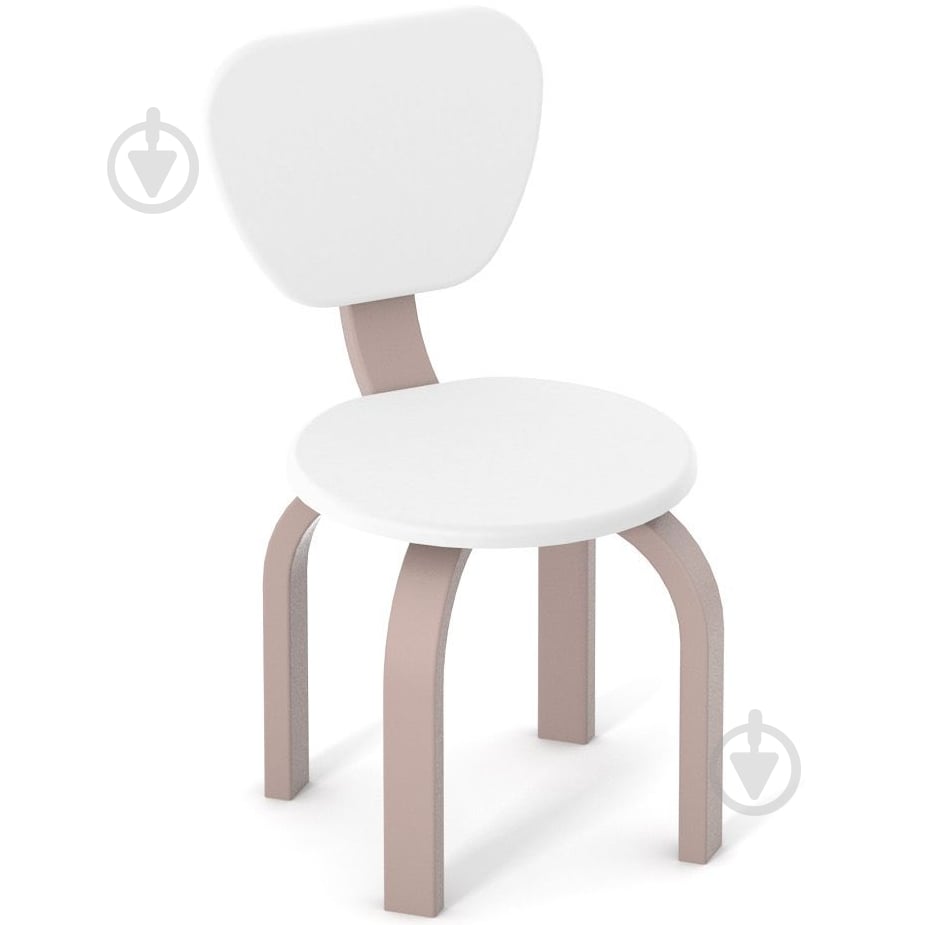 Стул детский Veres Монако 46.400.2.13 капучино-белый - фото 1