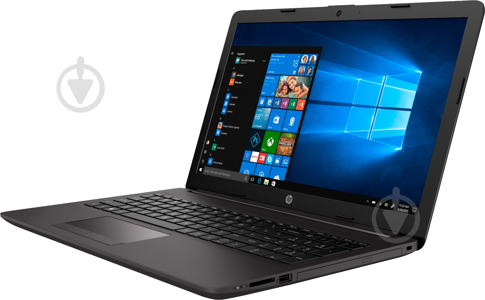 Ноутбук HP 250 G7 15,6" (8AB68ES) dark silver - фото 3