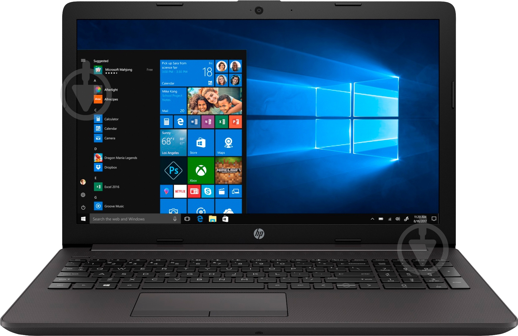 Ноутбук HP 250 G7 15,6" (8AB69ES) dark silver - фото 1 Ноутбук HP 250 G7 15,6" (8AB69ES) dark silver - фото 1