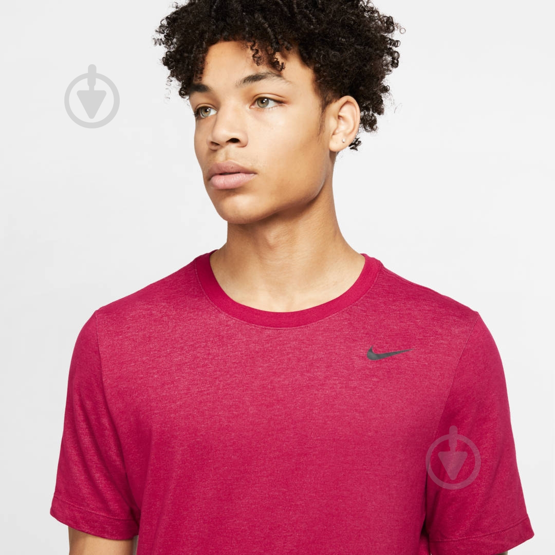 Футболка Nike M NK DRY TEE DFC CREW SOLID AR6029-620 р.S красный - фото 5