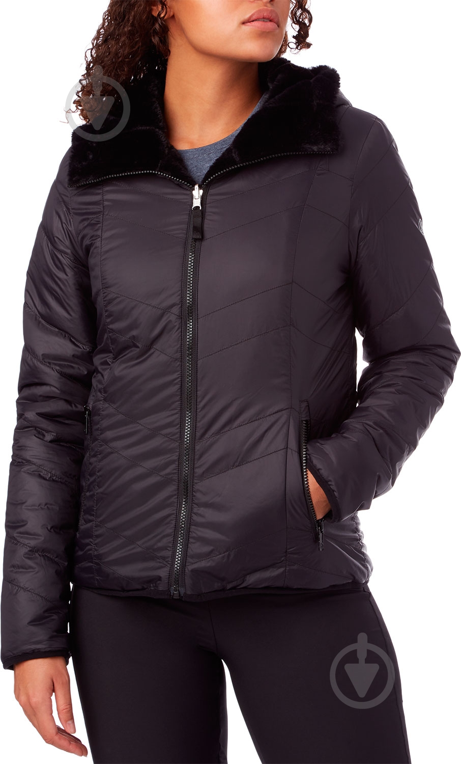 Куртка жіноча демісезонна McKinley Gem wms 408004-057 р.M чорна - фото 2 Куртка жіноча демісезонна McKinley Gem wms 408004-057 р.M чорна - фото 2