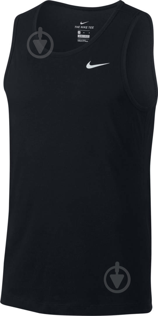 Майка Nike M NK DRY TANK DFC SOLID AR6069-010 2XL черный - фото 1 Майка Nike M NK DRY TANK DFC SOLID AR6069-010 2XL черный - фото 1