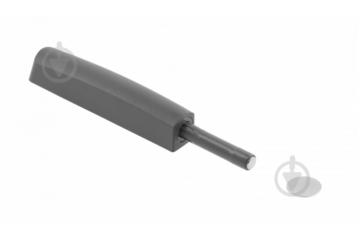 Демпфер GTV с магнитным адаптером длинный антрацит механический Push open - фото 1 Демпфер GTV с магнитным адаптером длинный антрацит механический Push open - фото 1