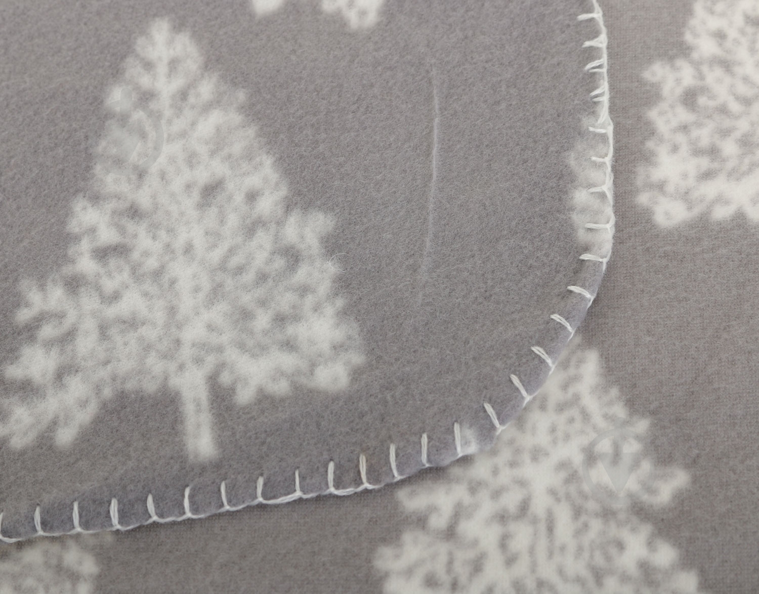 Плед NY Trees 125x150 см серый Luna - фото 2 Плед NY Trees 125x150 см серый Luna - фото 2