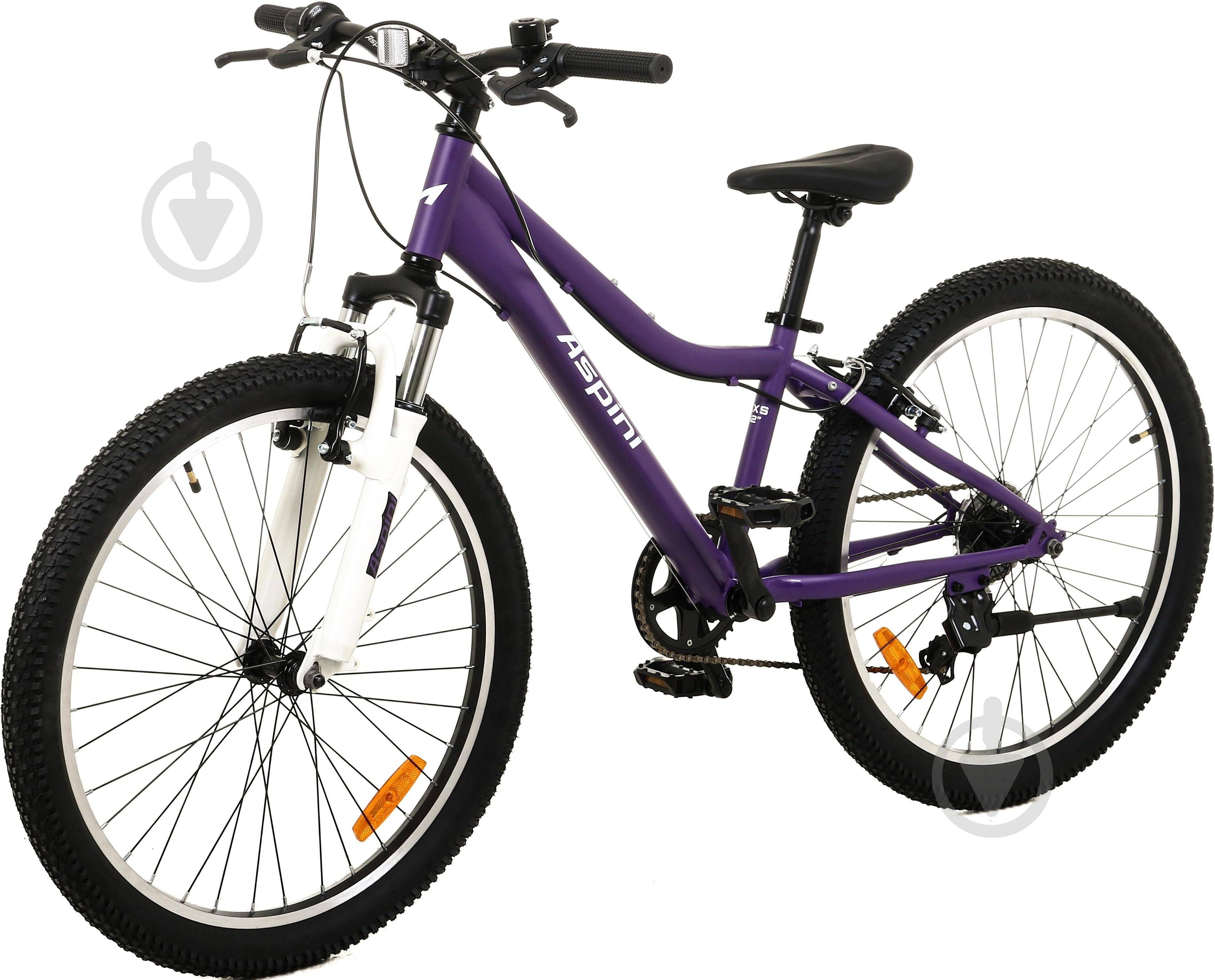 Велосипед Aspini 24" 12"(30 см) Emma 24 EM24-VI фиолетовый - фото 3