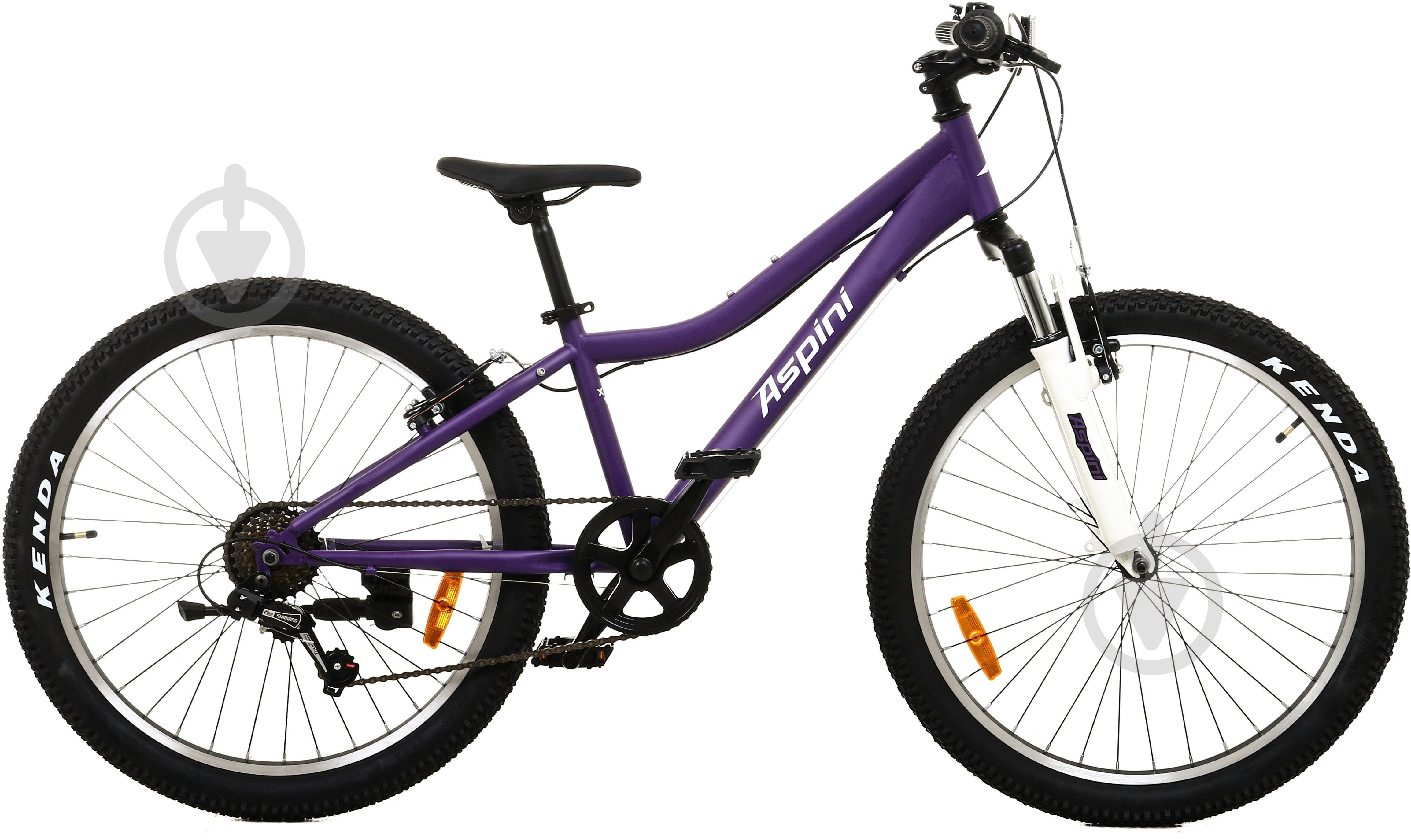 Велосипед Aspini 24" 12"(30 см) Emma 24 EM24-VI фиолетовый - фото 1