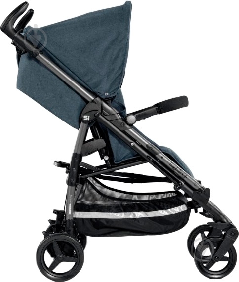 Коляска прогулянкова Peg-Perego Si Completo Blue Denim - фото 2 Коляска прогулянкова Peg-Perego Si Completo Blue Denim - фото 2