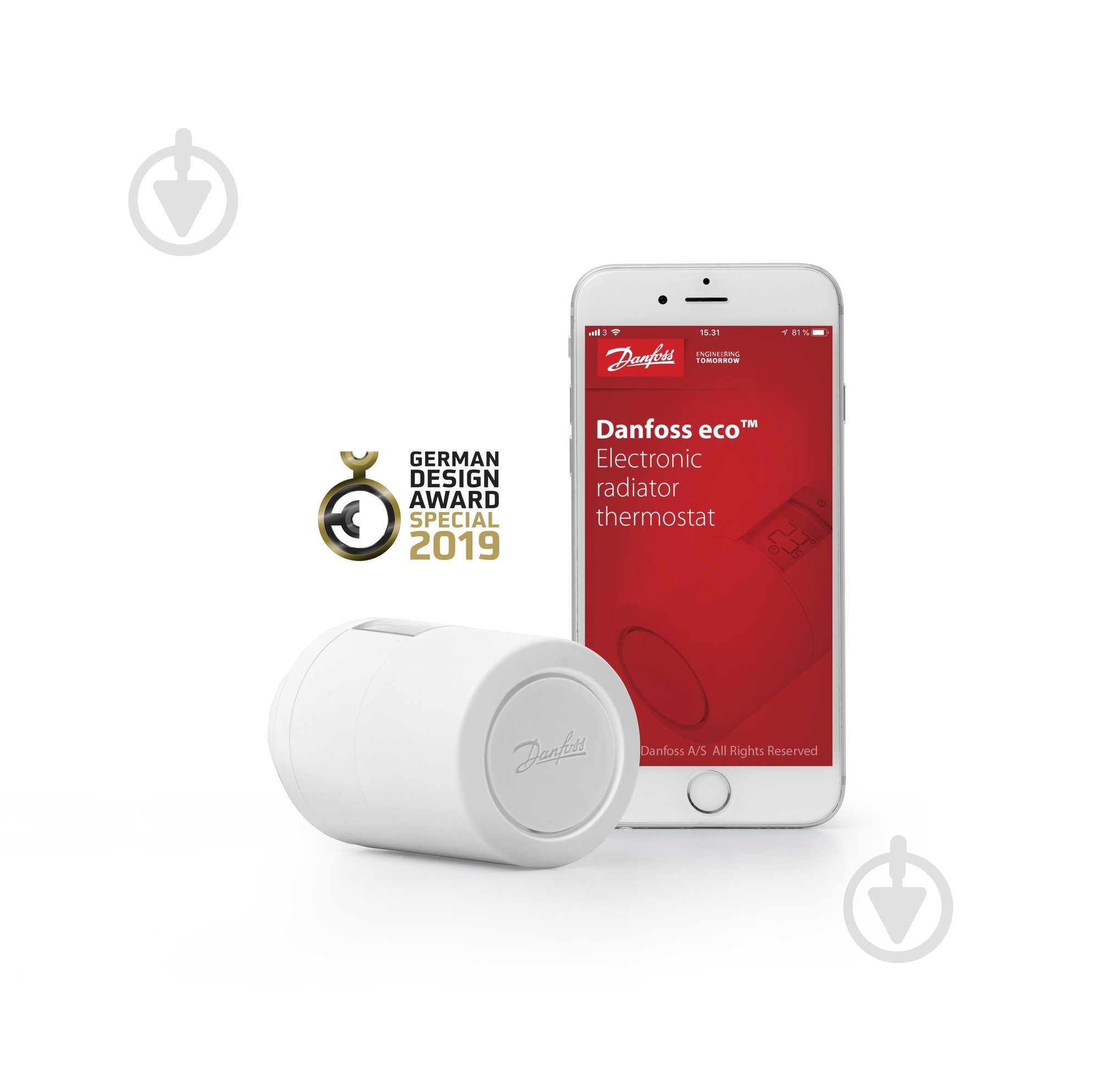 Термоголовка Danfoss Eco 014G1001 - фото 5 Термоголовка Danfoss Eco 014G1001 - фото 5