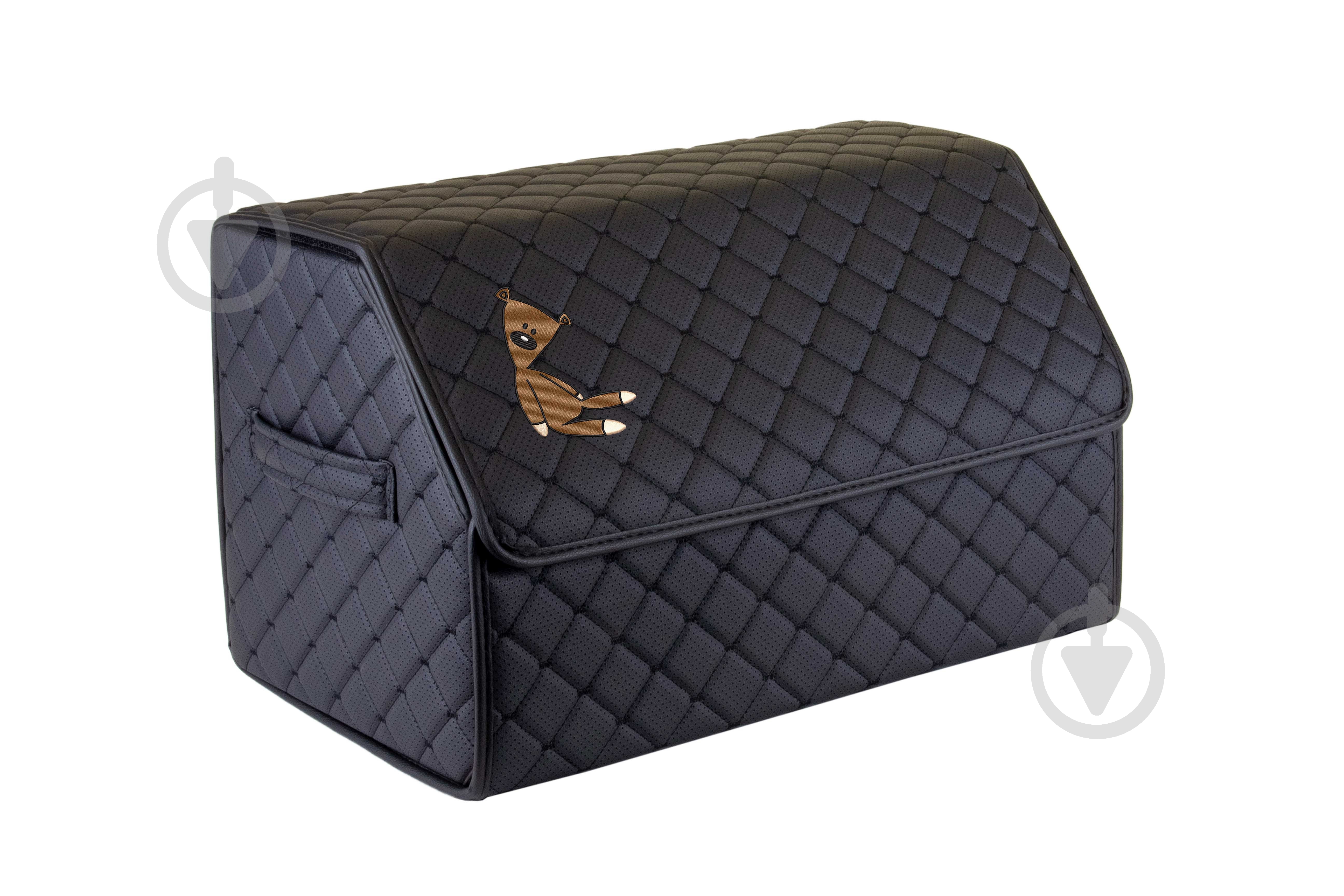 Сумка автомобильная ECO M 30x30x50 см Teddy EVAtech черный - фото 1