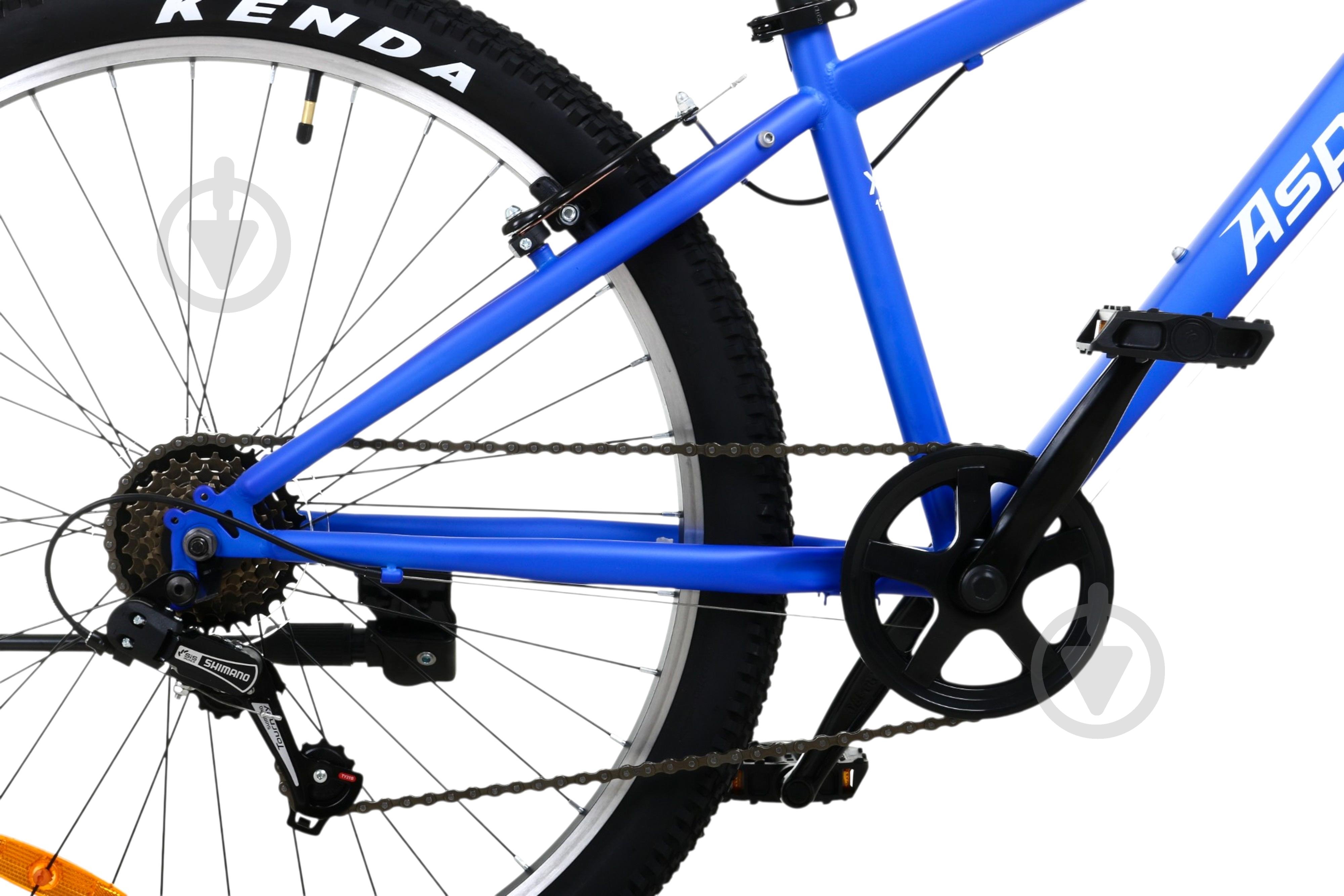 Велосипед Aspini 26" 13.5"(34 см) Rapido 26 RA26-BL голубой - фото 2 Велосипед Aspini 26" 13.5"(34 см) Rapido 26 RA26-BL голубой - фото 2