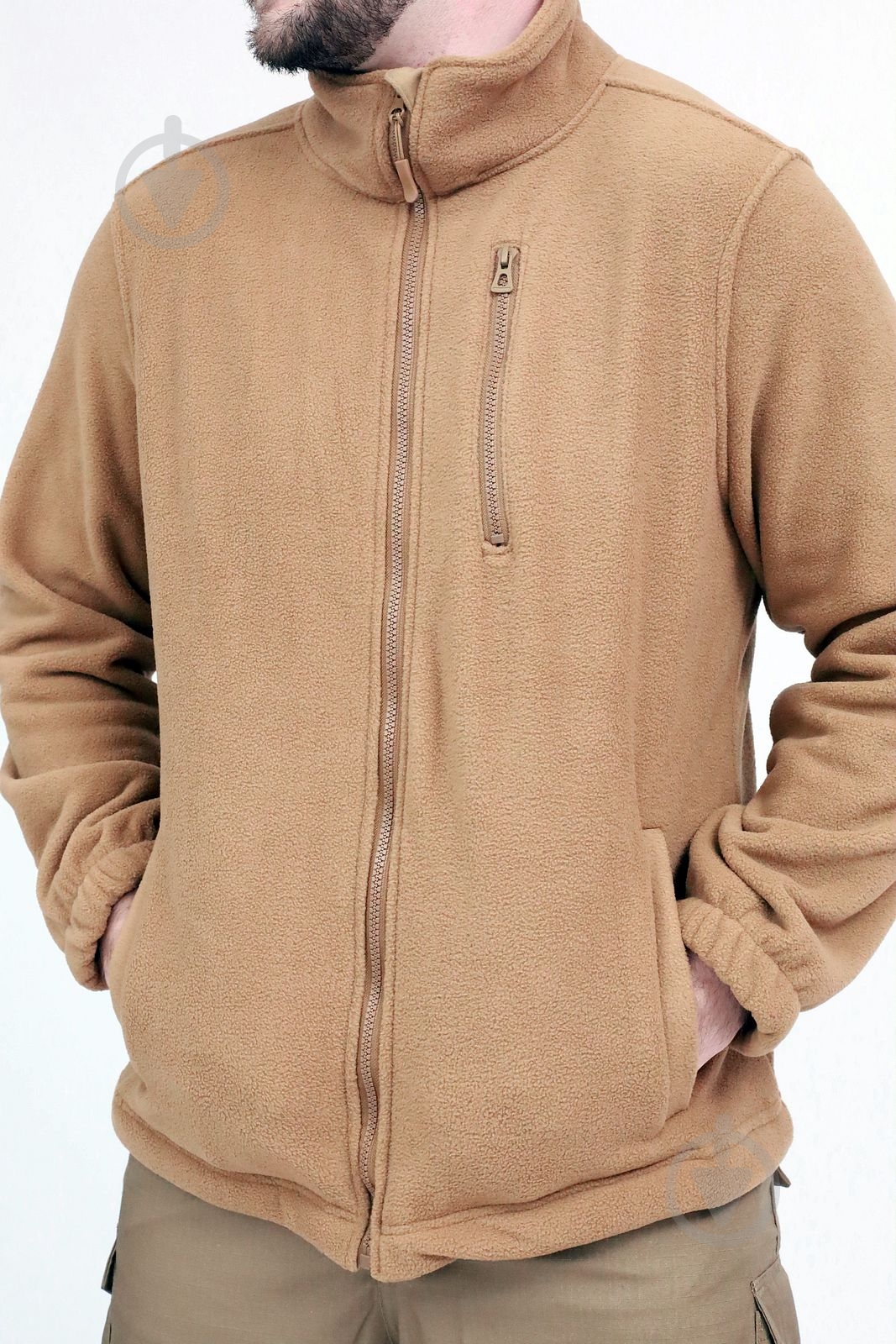 Кофта ESDY флісова тактична JA-04 р.XL coyote tan - фото 15 Кофта ESDY флісова тактична JA-04 р.XL coyote tan - фото 15