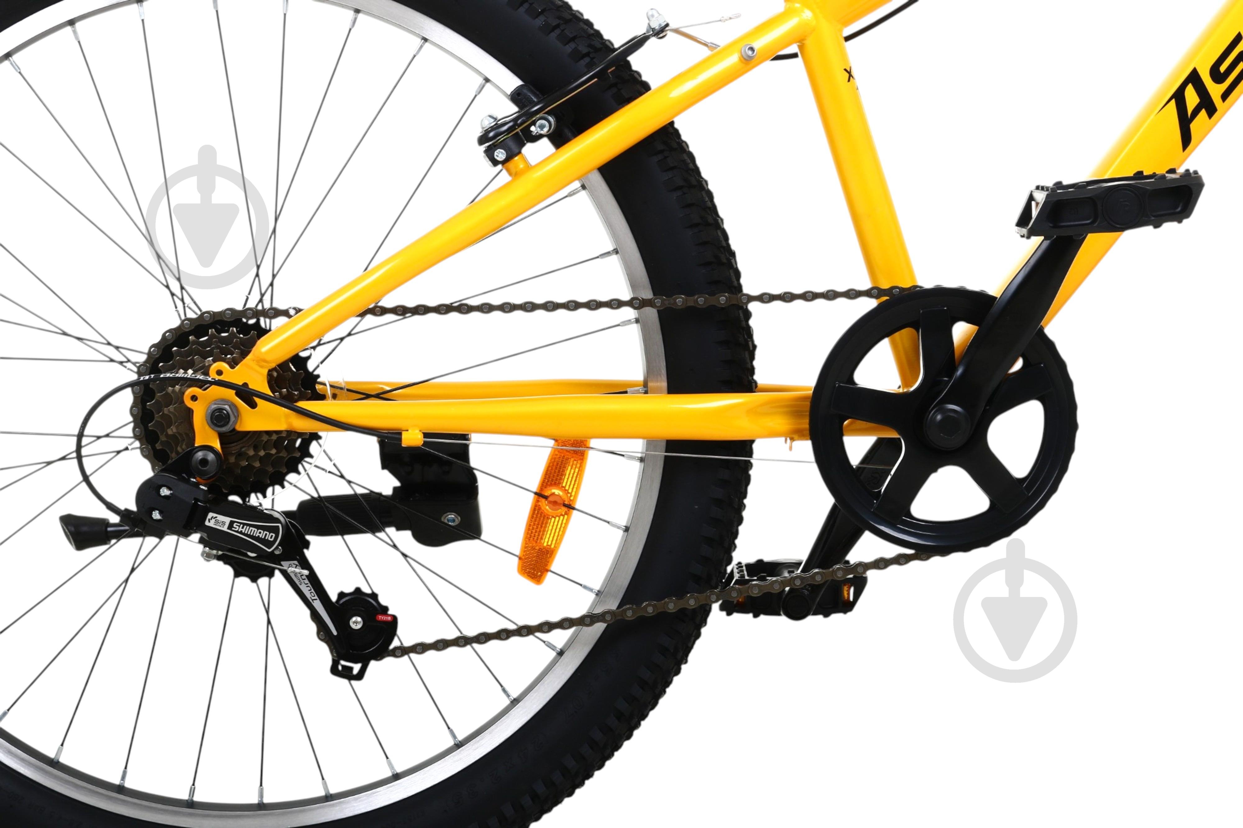 Велосипед Aspini 24" 12"(30 см) Rapido 24 RA24-YL жовтий - фото 4 Велосипед Aspini 24" 12"(30 см) Rapido 24 RA24-YL жовтий - фото 4