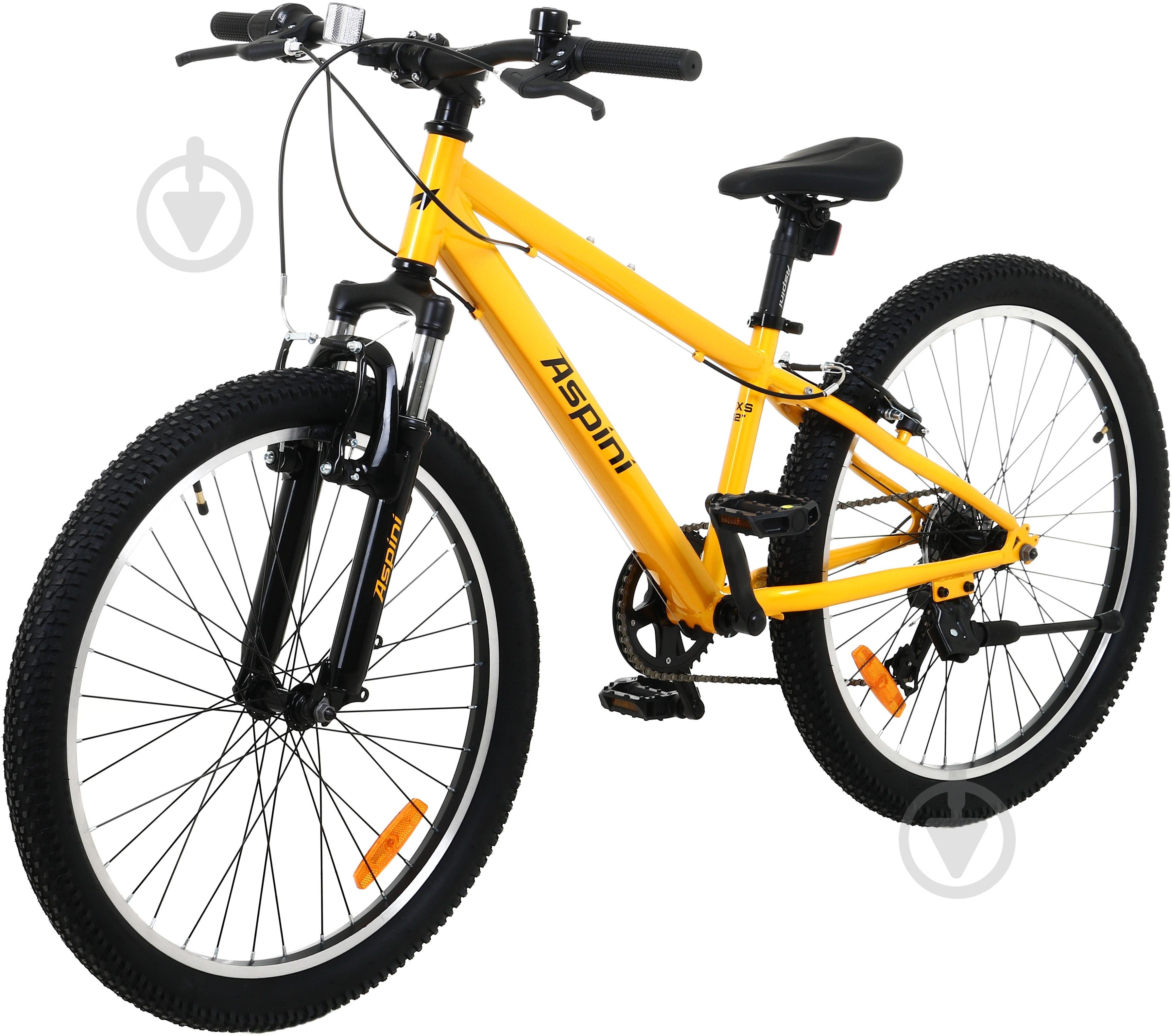 Велосипед Aspini 24" 12"(30 см) Rapido 24 RA24-YL жовтий - фото 3 Велосипед Aspini 24" 12"(30 см) Rapido 24 RA24-YL жовтий - фото 3