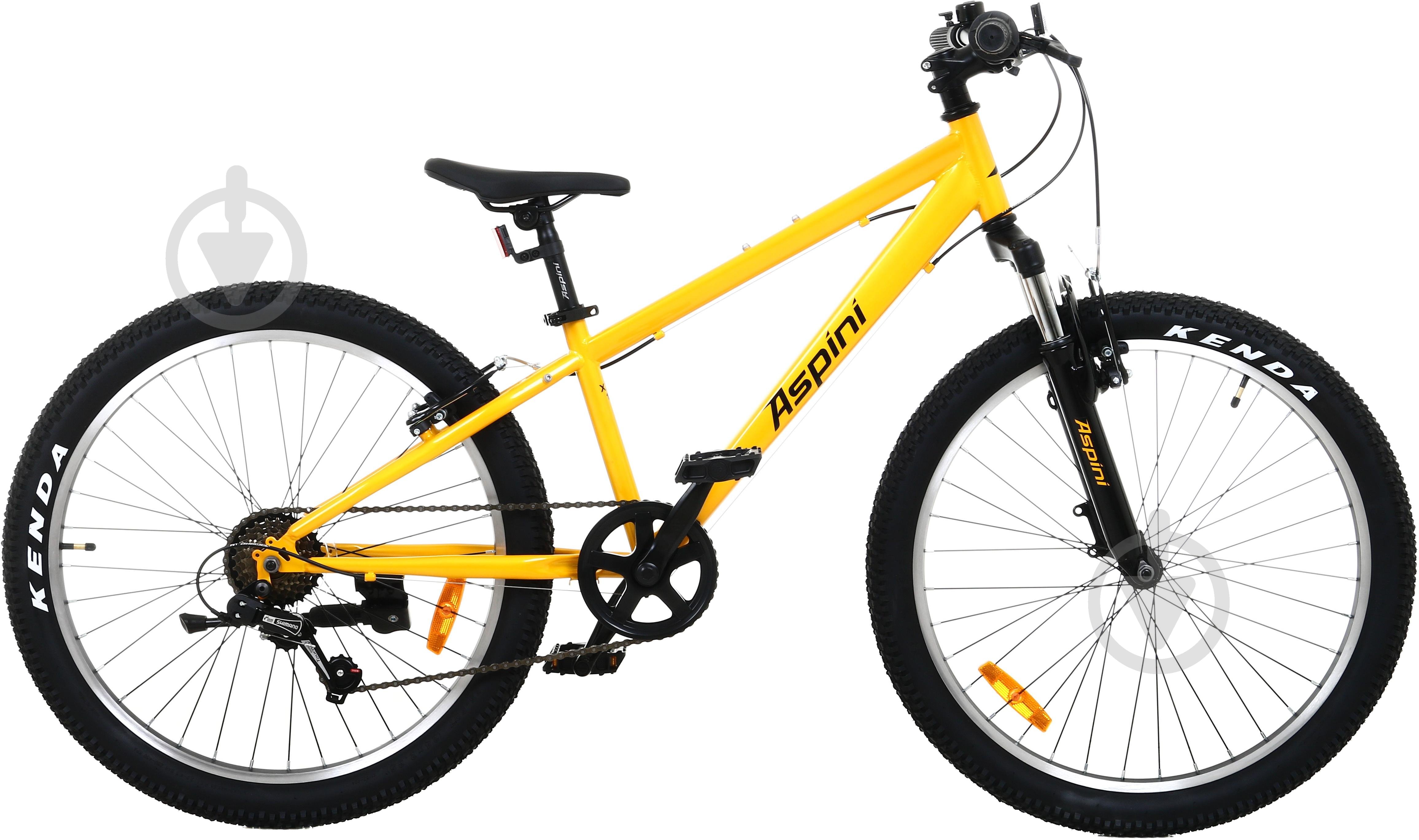 Велосипед Aspini 24" 12"(30 см) Rapido 24 RA24-YL жовтий - фото 1 Велосипед Aspini 24" 12"(30 см) Rapido 24 RA24-YL жовтий - фото 1
