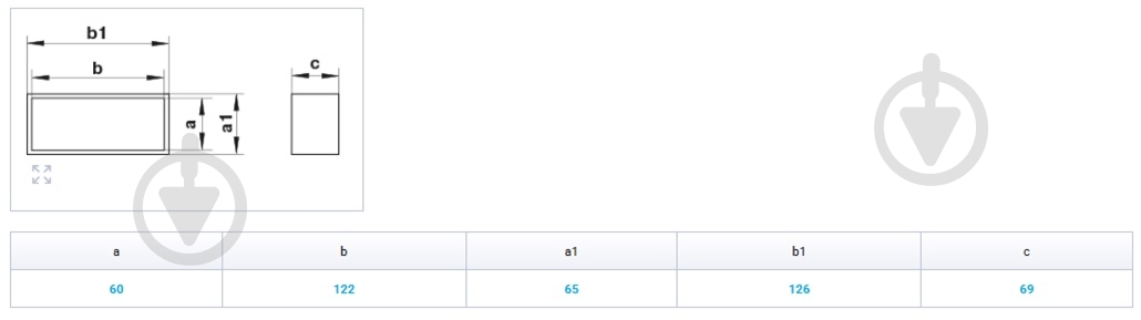 Соединитель Вентс Пластивент 120x60 717 - фото 3