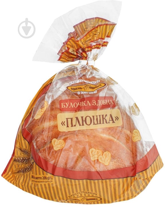 Булочка Київхліб сдобная Плюшка 200 г - фото 1